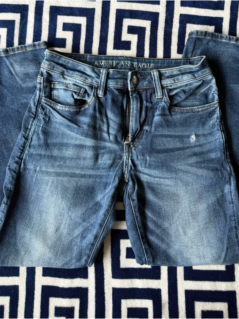 American Eagle Outfitters medium blue